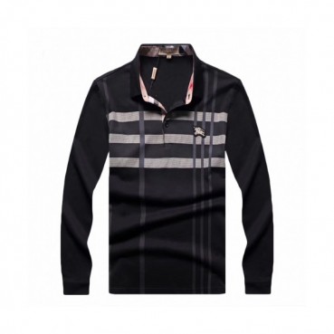 [버버리]Burberry 2020 Mens Logo Casual Cotton Polo Tshirts - 버버리 2020 남성 로고 캐쥬얼 코튼 폴로 맨투맨 Bur02179x.Size(m 