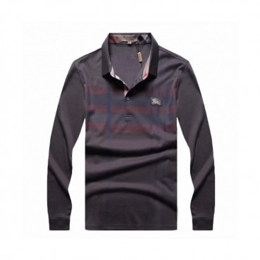 [버버리]Burberry 2020 Mens Logo Casual Cotton Polo Tshirts - 버버리 2020 남성 로고 캐쥬얼 코튼 폴로 맨투맨 Bur02178x.Size(m 