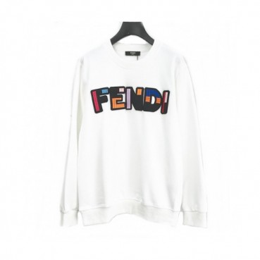 [펜디]Fendi 2020 Mens Logo Crew-neck Cotton Tshirts 