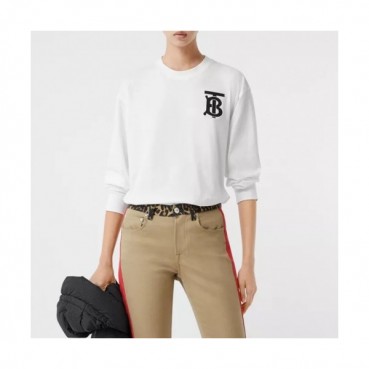 [버버리]Burberry 2020 Mm/Wm Logo Casual Cotton Tshirts - 버버리 2020 남자 로고 캐쥬얼 코튼 긴팔티 Bur02110x.Size(s 