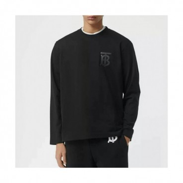 [버버리]Burberry 2020 Mm/Wm Logo Casual Cotton Tshirts - 버버리 2020 남자 로고 캐쥬얼 코튼 긴팔티 Bur02108x.Size(2xs 