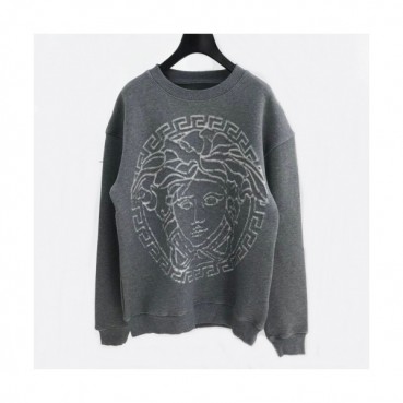 Versace 2020 Mens Medusa Crew-neck Cotton Tshirts 