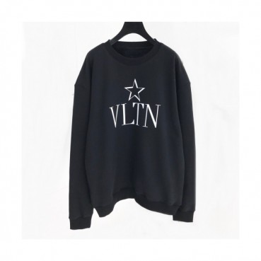 Valentino 2020 Mm/Wm VLTN Logo Cotton Tshirts - 발렌티노 2020 남자 VLTN 로고 코튼 맨투맨 Val0338x.Size(s 