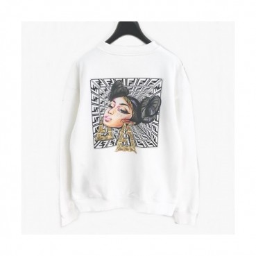[펜디]Fendi 2020 Mens Monster Crew-neck Velvet Tshirts 