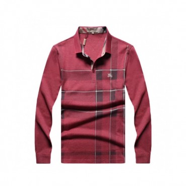 [버버리]Burberry 2020 Mens Logo Casual Cotton Polo Tshirts - 버버리 2020 남성 로고 캐쥬얼 코튼 폴로 맨투맨 Bur01908x.Size(m 
