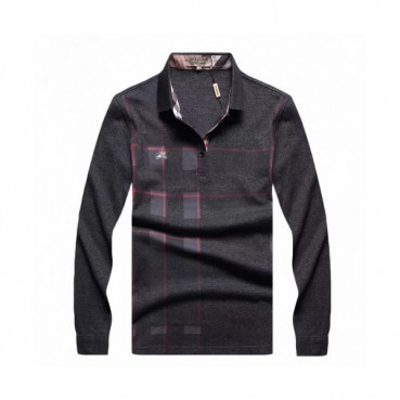 [버버리]Burberry 2020 Mens Logo Casual Cotton Polo Tshirts - 버버리 2020 남성 로고 캐쥬얼 코튼 폴로 맨투맨 Bur01906x.Size(m 