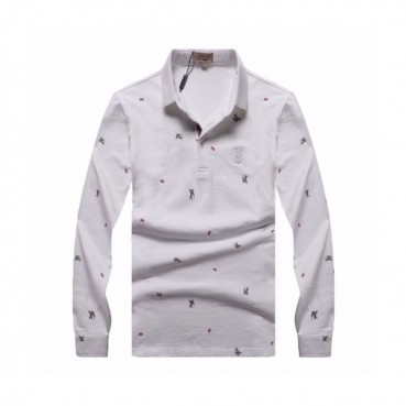 [버버리]Burberry 2020 Mens Logo Casual Cotton Polo Tshirts - 버버리 2020 남성 로고 캐쥬얼 코튼 폴로 맨투맨 Bur01905x.Size(m 