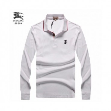 [버버리]Burberry 2020 Mens Logo Casual Cotton Polo Tshirts - 버버리 2020 남성 로고 캐쥬얼 코튼 폴로 맨투맨 Bur01902x.Size(m 