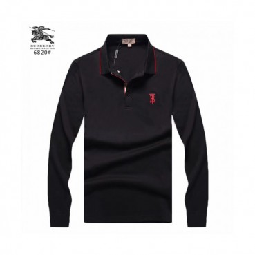 [버버리]Burberry 2020 Mens Logo Casual Cotton Polo Tshirts - 버버리 2020 남성 로고 캐쥬얼 코튼 폴로 맨투맨 Bur01901x.Size(m 