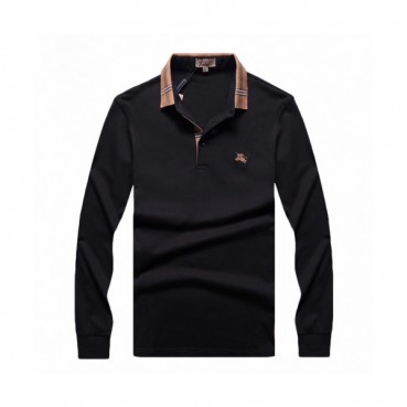 [버버리]Burberry 2020 Mens Logo Casual Cotton Polo Tshirts - 버버리 2020 남성 로고 캐쥬얼 코튼 폴로 맨투맨 Bur01898x.Size(m 