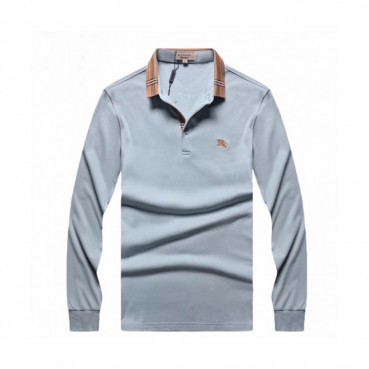 [버버리]Burberry 2020 Mens Logo Casual Cotton Polo Tshirts - 버버리 2020 남성 로고 캐쥬얼 코튼 폴로 맨투맨 Bur01897x.Size(m 