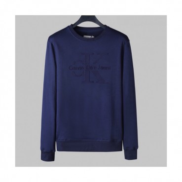 Calvin klein 2019 Mens Cotton Crest Tshirt - 캘빈클라인 2019 남성 크레스트 맨투맨 Cal0020x.Size(m 