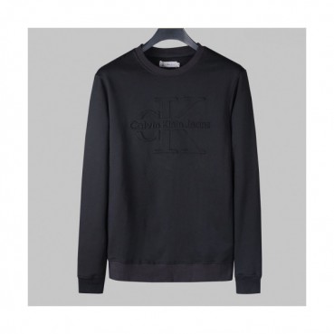 Calvin klein 2019 Mens Cotton Crest Tshirt - 캘빈클라인 2019 남성 크레스트 맨투맨 Cal0017x.Size(m 