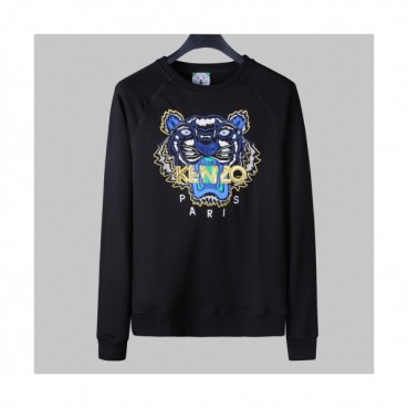 Kenzo Mens Black Sweatshirts - 겐조 남성 맨투맨 Ken75x