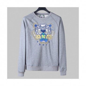 Kenzo Mens Gray Sweatshirts - 겐조 2019 남성 맨투맨 Ken73x