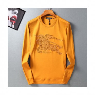 [버버리]Burberry 2019 Mens Logo Casual Silket Tshirts - 버버리 2019 남성 로고 캐쥬얼 실켓 맨투맨 Bur01784x.Size(m 