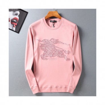 [버버리]Burberry 2019 Mens Logo Casual Silket Tshirts - 버버리 2019 남성 로고 캐쥬얼 실켓 맨투맨 Bur01783x.Size(m 