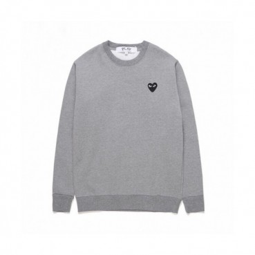 Cdgplay 2019 Unisex Print Heart Cotton Tshirts - 꼼데가르송 남/녀 프린트 하트 코튼 기모 긴팔티 