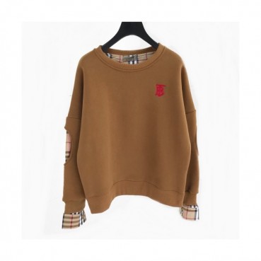 Burberry 2019 Mm/Wm Logo Casual Cotton Tshirts - 버버리 2019 남자 로고 캐쥬얼 코튼 기모 맨투맨 Fen01719x.Size(s 