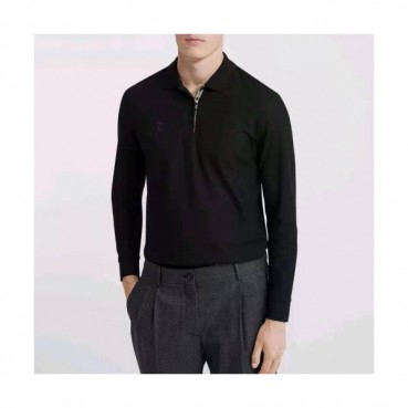 Burberry 2019 Mens Business Cotton Polo Tshirt - 버버리 2019 남성 비지니스 코튼 폴로 긴팔티 Bur01691x.Size(m 