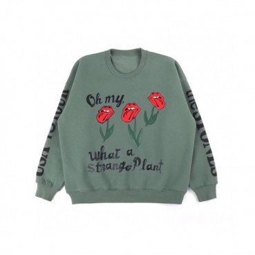 Kanye west 2019 Mm/Wm Logo Oversize Cotton Man-to