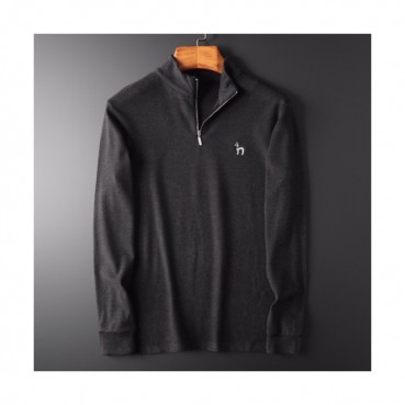Hazzys Mens Business Polo Tshirts - 헤지스 2019 남성 폴로 긴팔티 Haz11x
