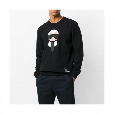 Fendi 2019 Mens Logo Cotton Tshirt - 펜디 2019 남성 로고 코튼 긴팔티 Fen0455x.Size(m 