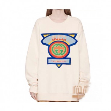 Gucci 2019 Mm/Wm  Logo Cotton Crew-neck Tshirt 