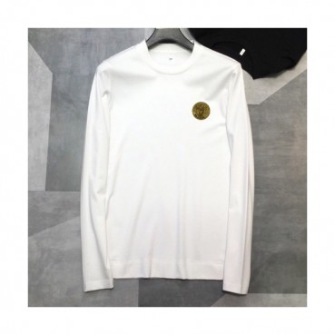 Versace 2019 Mens Medusa Logo Crew-neck Silket Tshirt 