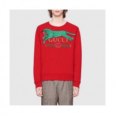 [구찌]Gucci 2019 Mens Logo Cotton Crew-neck Tshirts 