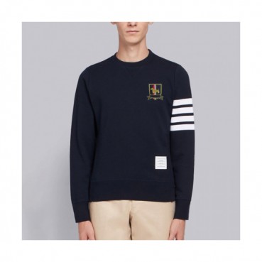 Thom Browne 2019  Mens Strap Crew-neck Tshirt 