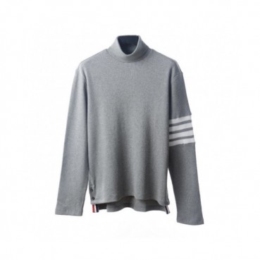 Thom Browne 2019  Mens Strap Turtle-neck Tshirt 