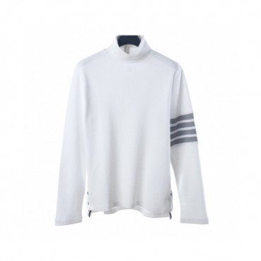 Thom Browne 2019  Mens Strap Turtle-neck Tshirt 