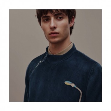 Hermes Mens Trendy Velvet Tshirts - 에르메스 남성 트렌디 벨벳 맨투맨 Her328x