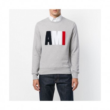 Ami 2019 Mm/Wm Logo Casual Cotton Man-to
