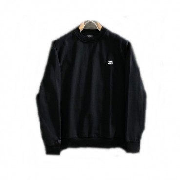 Chanel 2019 Mens Crew-neck Logo Cotton Tshirts 