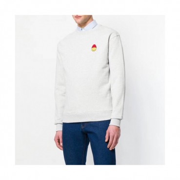 Ami 2019 Mens Logo Casual Cotton Man-to