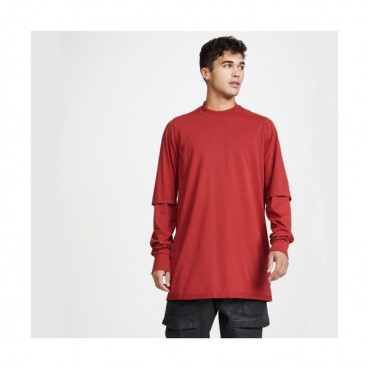 Rick Owens 2019 Mens Logo Cotton Man-to