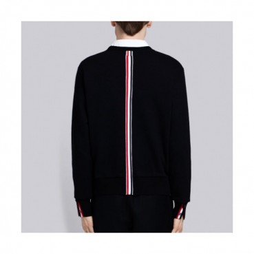 Thom Browne 2019  Mens Strap Crew-neck Tshirt 