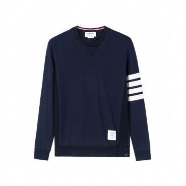 Thom Browne 2019  Mens Strap Crew-neck Tshirt 