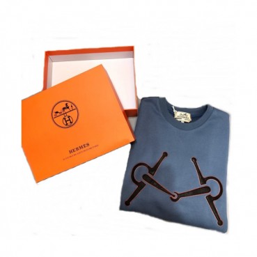 Hermes Mens Cotton Tshirts - 에르메스 남성 코튼 맨투맨 Her315x