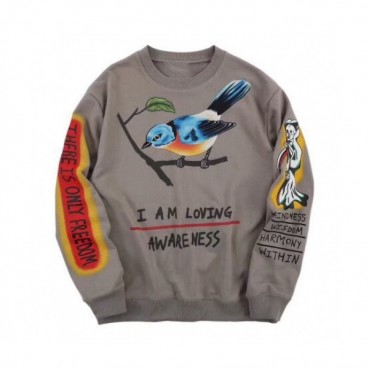 Kanye west 2019 Mm/Wm Logo Oversize Cotton Man-to