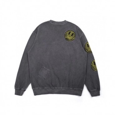 Kanye west 2019 Mm/Wm Smile Logo Oversize Cotton Man-to