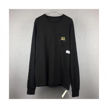 Chrome Hearts 2019 Mm/Wm Logo  Cotton T Shirt  - 크롬하츠 남자 로고 울프 코튼 긴팔티셔츠 CHRTS0006.Size(S