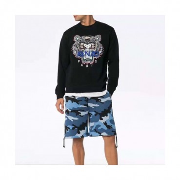 Kenzo Mens Black Sweatshirts -  겐조 남성 블랙 맨투맨 Ken06x
