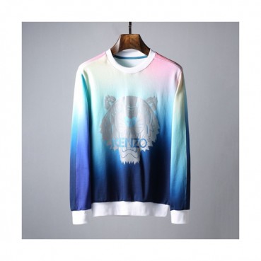 Kenzo Mens Black Sweatshirts - 겐조 남성 캐쥬얼 맨투맨 Ken04x