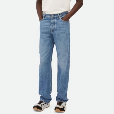 보테가 베네타 남성 빈티지 인디고 스트레이트 진 - Bottega veneta Mens Vintage Indigo Straight Jeans 