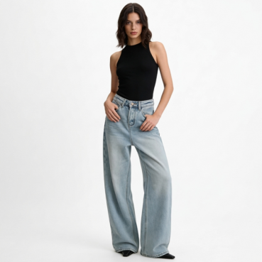 발렌시아가 여성 배기 팬츠 - Balenciaga Womens Baggy Pants 