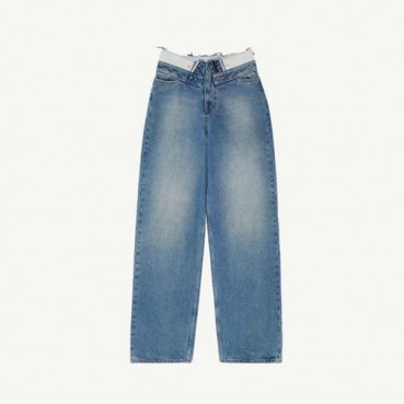 메종 마르지엘라 여성 스트레이트 레그 진 - Maison Margiela Womens Straight
