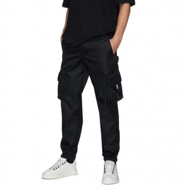 프라다 남성 나일론 버클 카고 조거 팬츠 - Prada Mens Nylon Buckled Cargo Jogger 